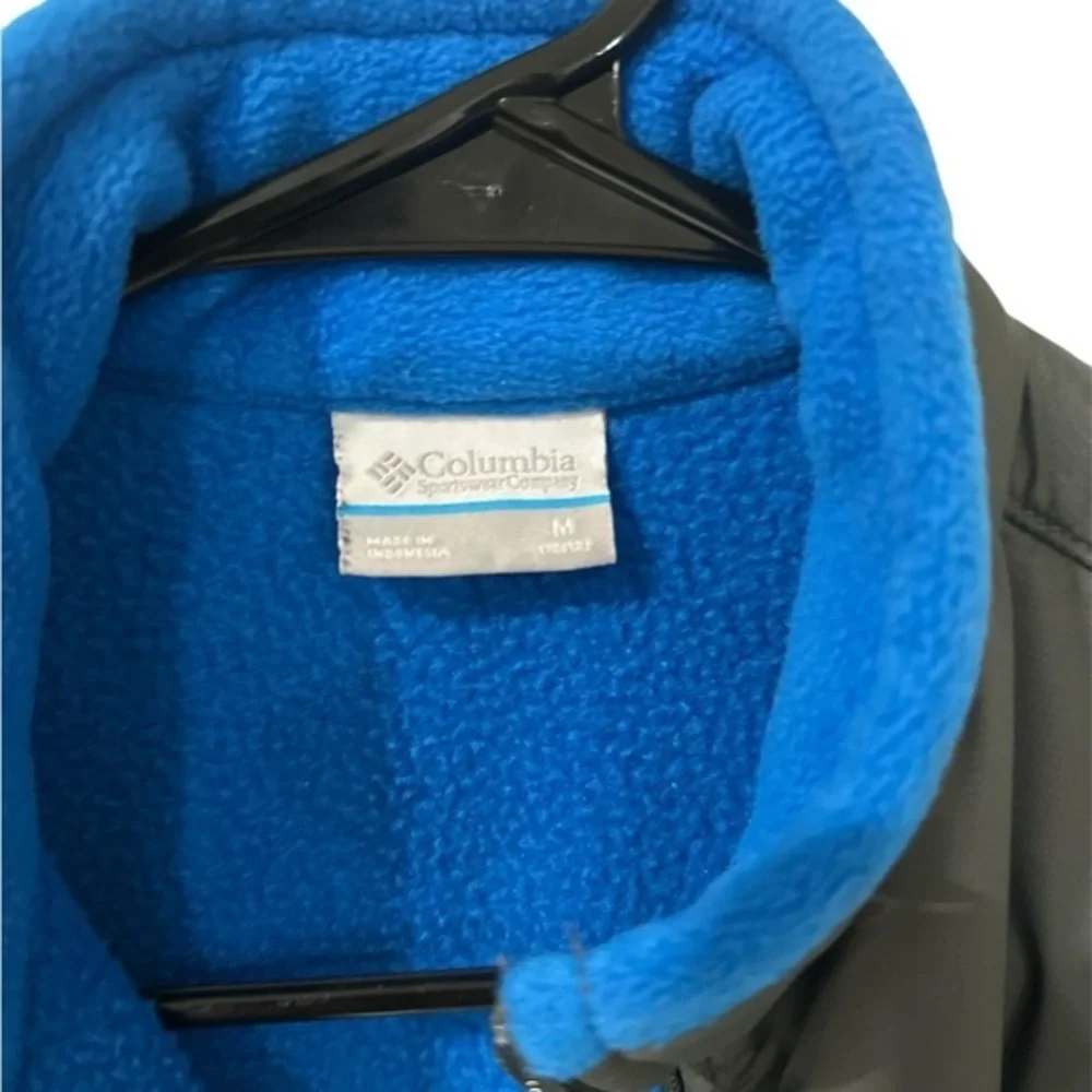 Columbia Steens‎ Mountain Jacket Boys Youth Medium  Bluer and Gray Fleece